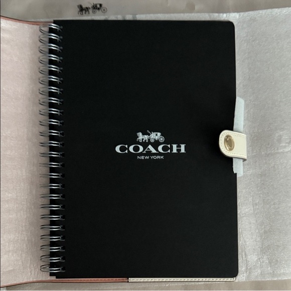 Coach Floral Patterned Notebook Cover Refillable - Picture 5 of 6